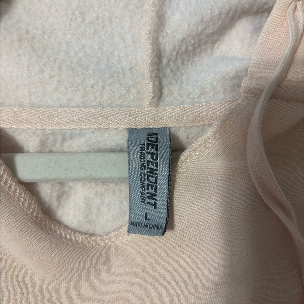 Independent Trading Company Cream Hoodie